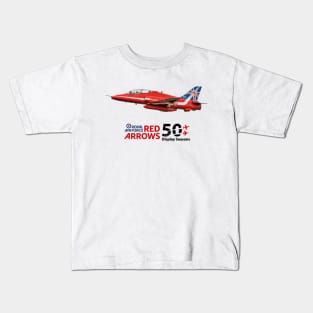 Red Arrows - 50 Display Seasons Kids T-Shirt